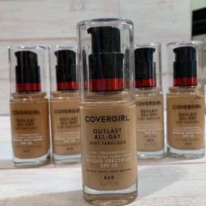 COVERGIRL OUTLAST ALL-DAY 3-IN-1 Foundation Natural Beige 840 ***EXPIRED***